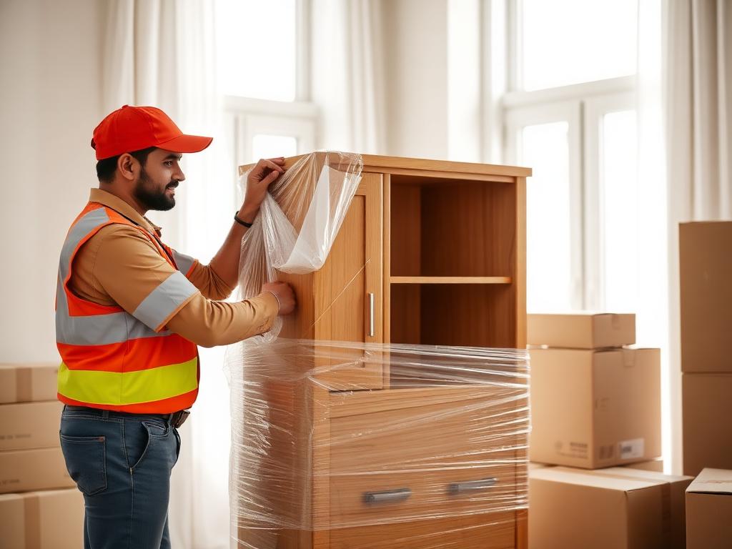 Professional packing of wooden furniture in Jaipur